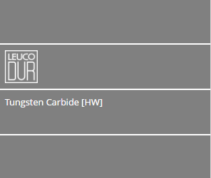 Solid Carbide Radius Profile Knives with 1 Cutting Radius and Bottom Chamfer for Edge Rounding Cutterheads For HLB 06